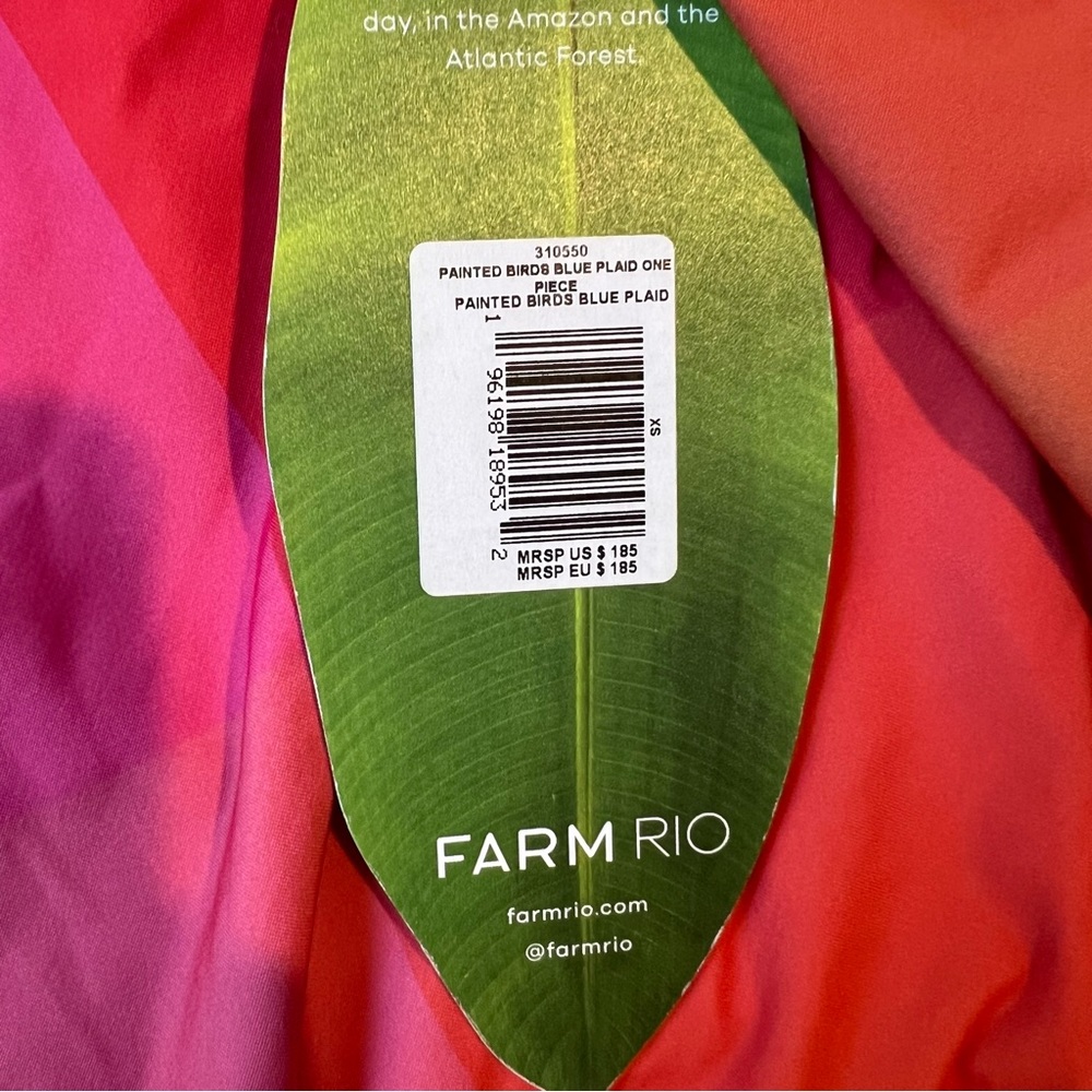 Farm Rio One-Piece Cutout Swimsuit - Picture 6 of 6